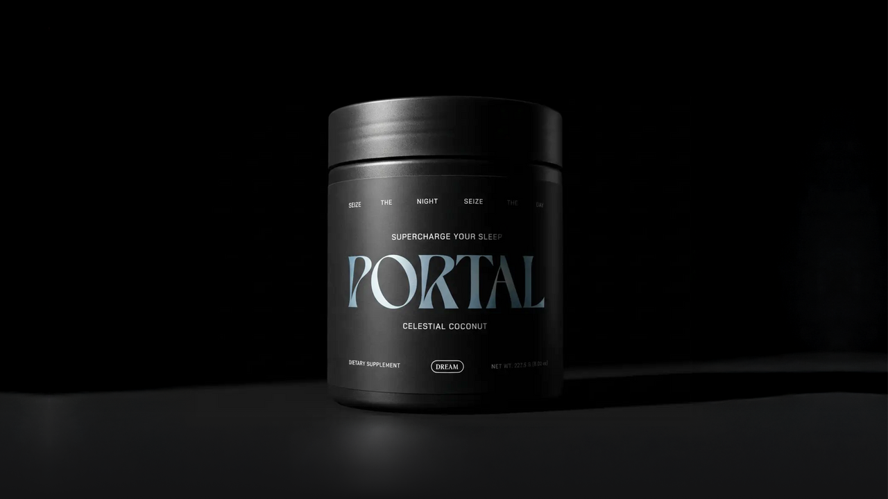 Portal Sleep Supplement | Melatonin-Free Extra-Strength Sleep Aid | Dream Powder (25 Servings)